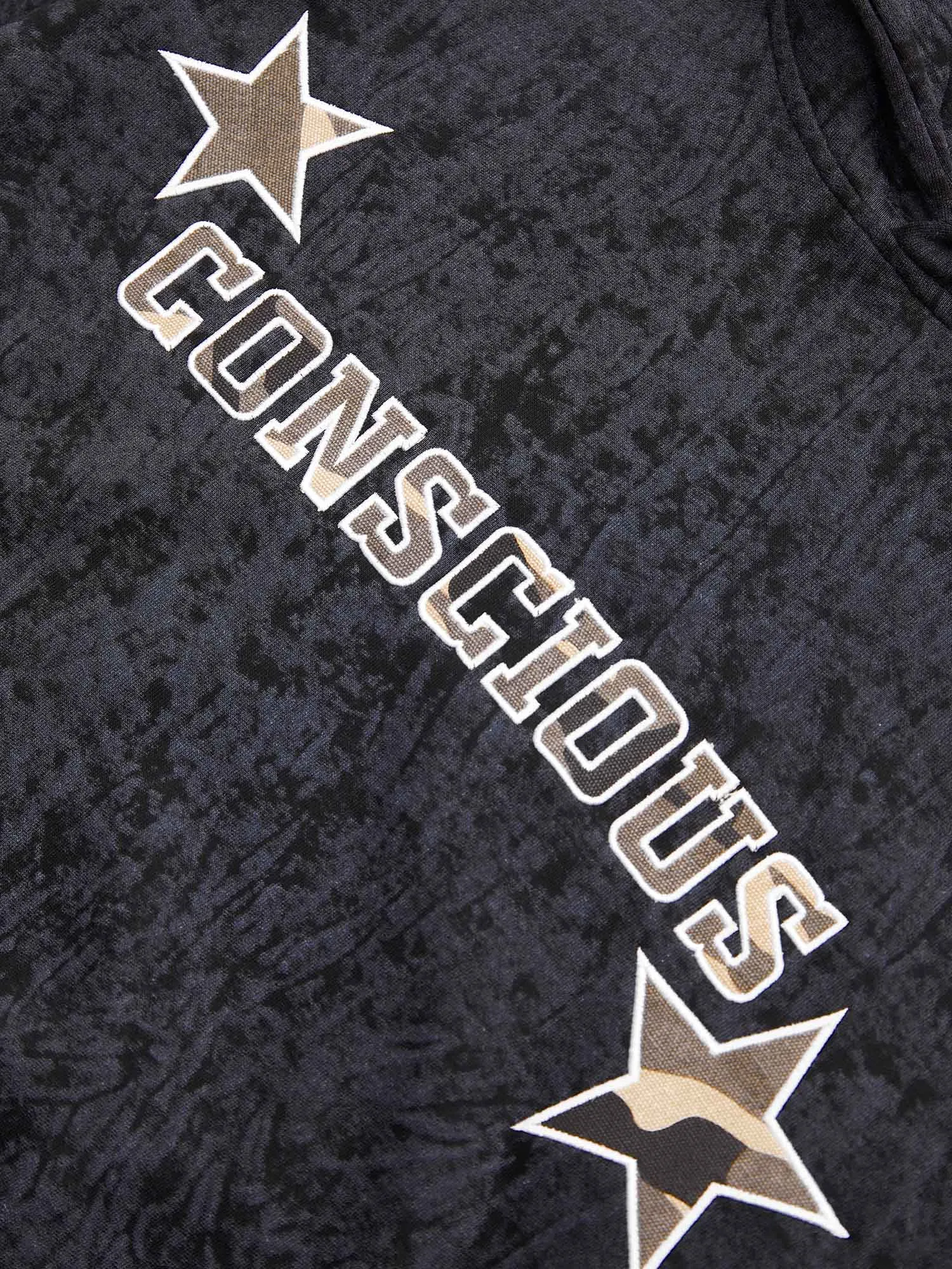 1984 American Retro Patch Star Hooded Sweatshirt - 1969