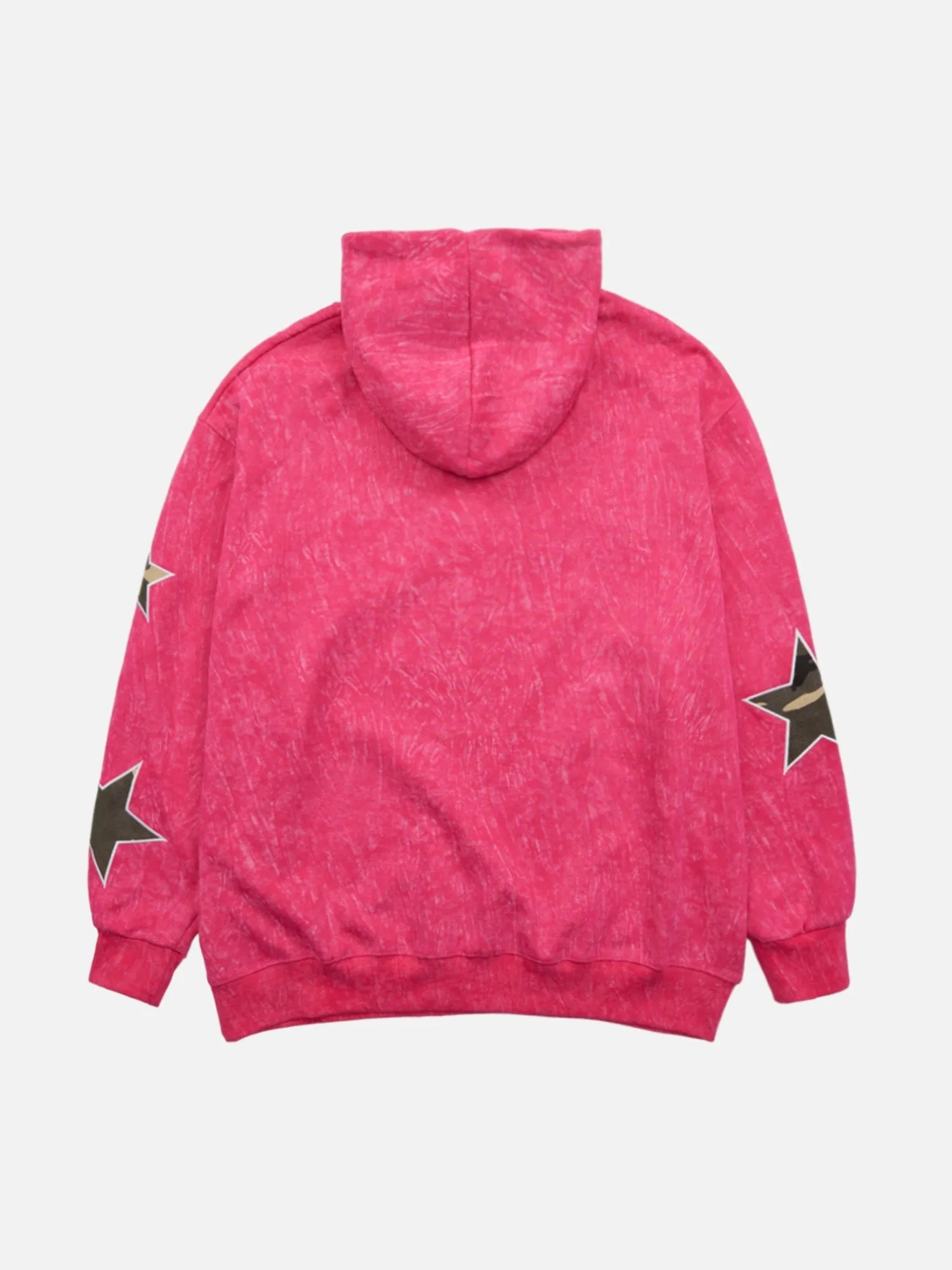 1984 American Retro Patch Star Hooded Sweatshirt - 1969