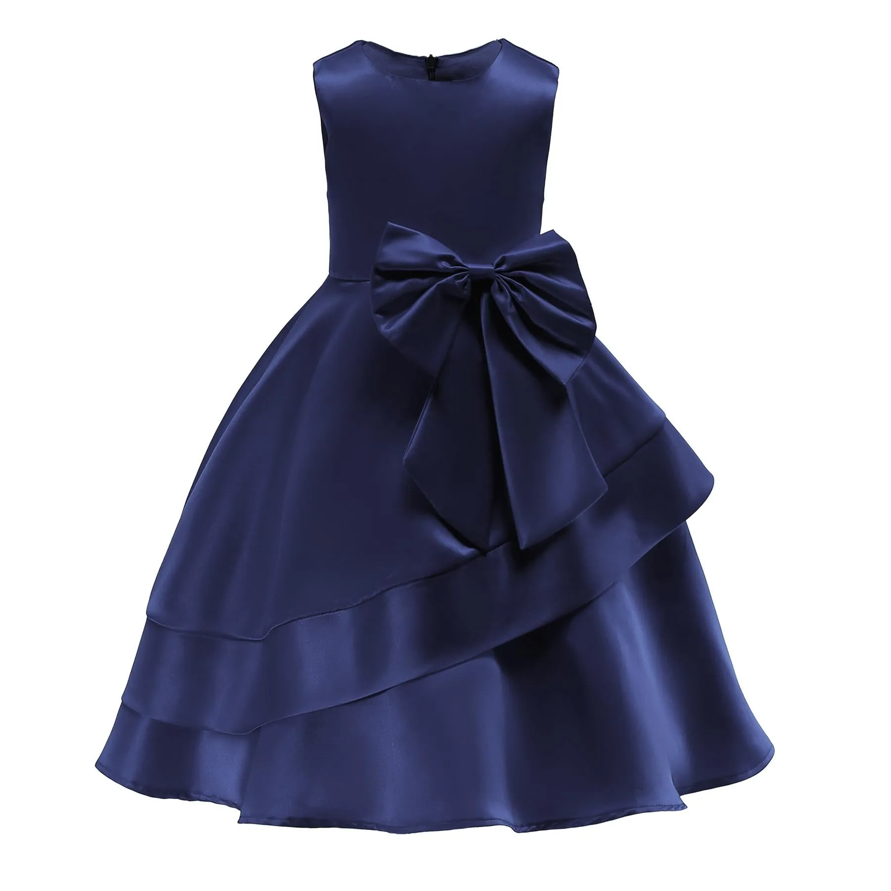 2-9Y Kids Fashion Baby Girls' Performance Costumes Mid-length Children's Girls Dress Princess Dress Catpapa 2054