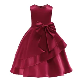 2-9Y Kids Fashion Baby Girls' Performance Costumes Mid-length Children's Girls Dress Princess Dress Catpapa 2054