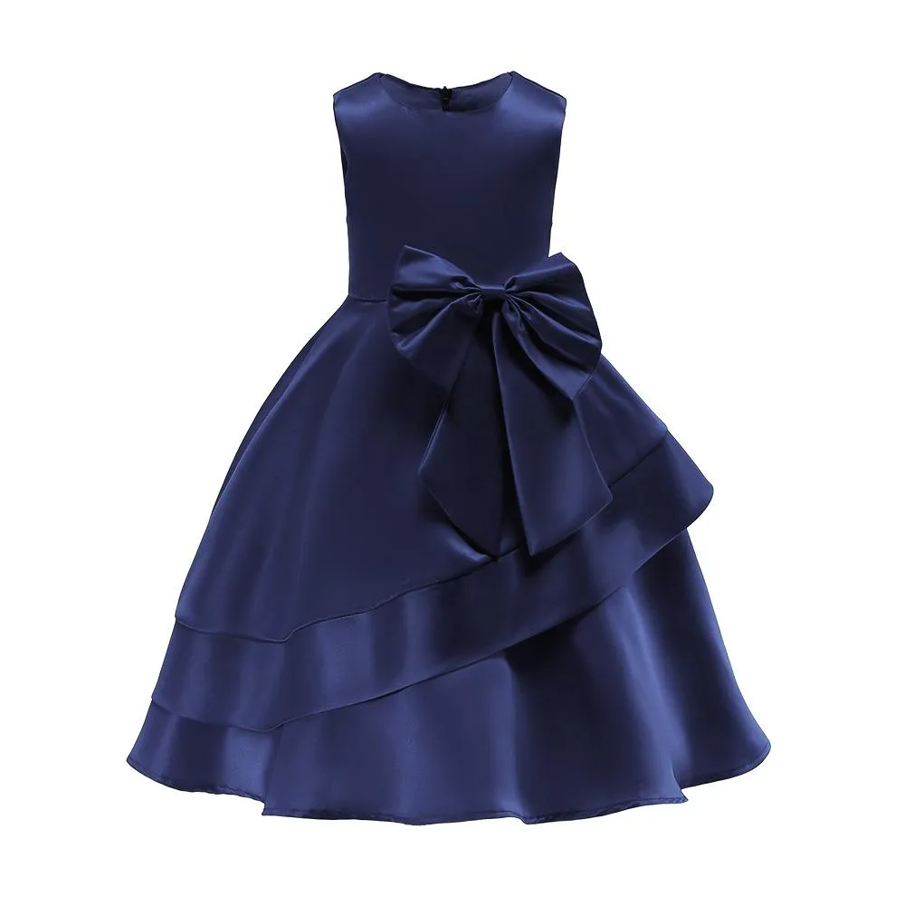 2-9Y Kids Fashion Baby Girls' Performance Costumes Mid-length Children's Girls Dress Princess Dress Catpapa 2054
