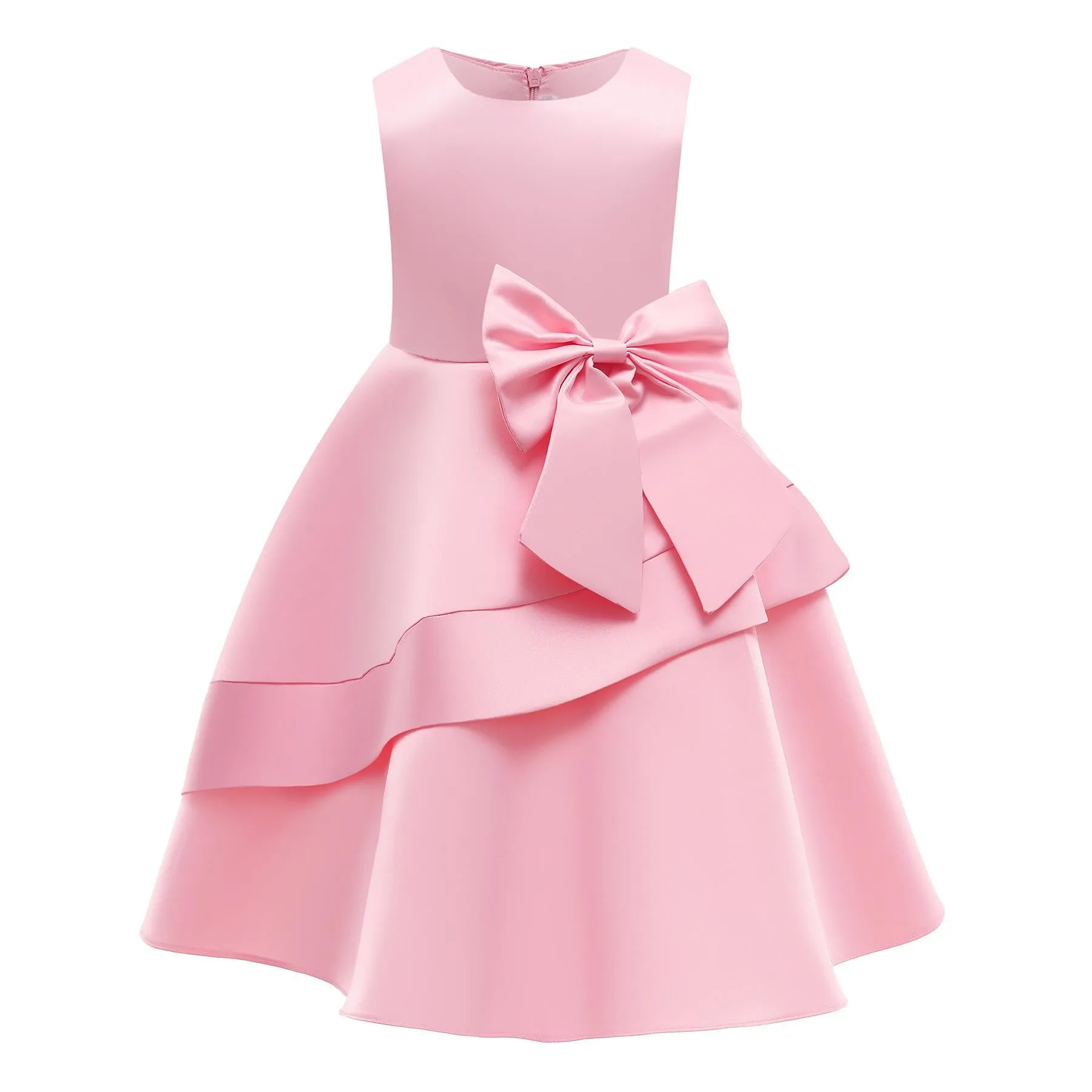 2-9Y Kids Fashion Baby Girls' Performance Costumes Mid-length Children's Girls Dress Princess Dress Catpapa 2054
