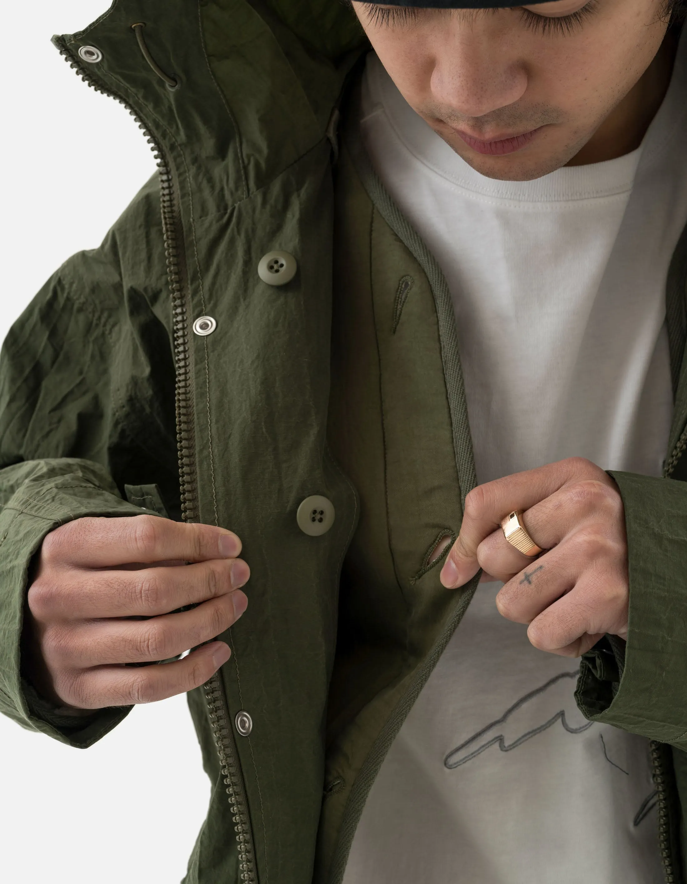 5255 WR ECWS Parka & Liner Olive