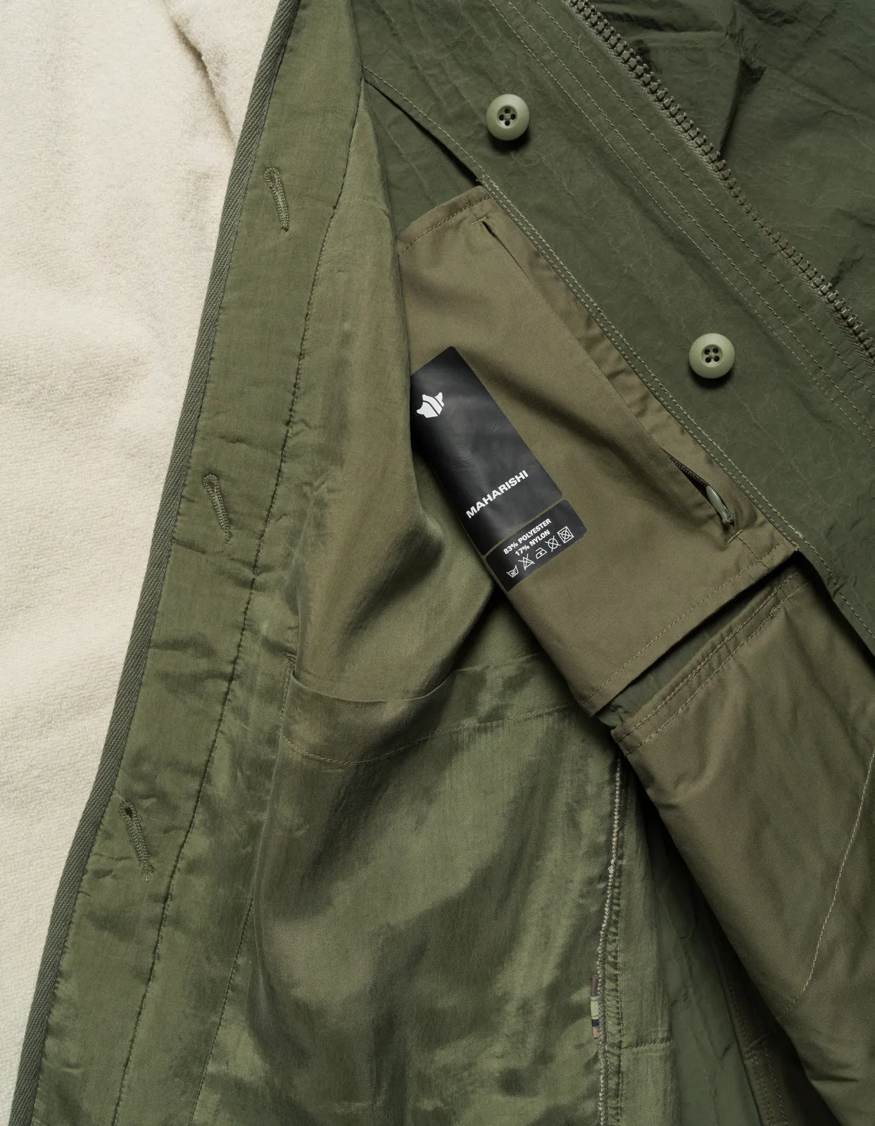 5255 WR ECWS Parka & Liner Olive