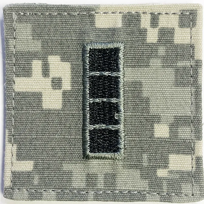 Army Rank Patch - Digital UCP on Velcro