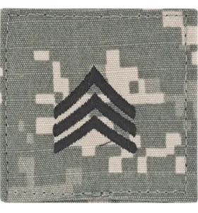 Army Rank Patch - Digital UCP on Velcro