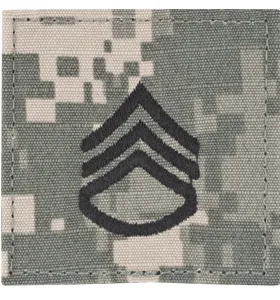 Army Rank Patch - Digital UCP on Velcro