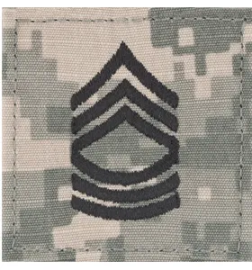 Army Rank Patch - Digital UCP on Velcro