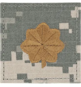 Army Rank Patch - Digital UCP on Velcro