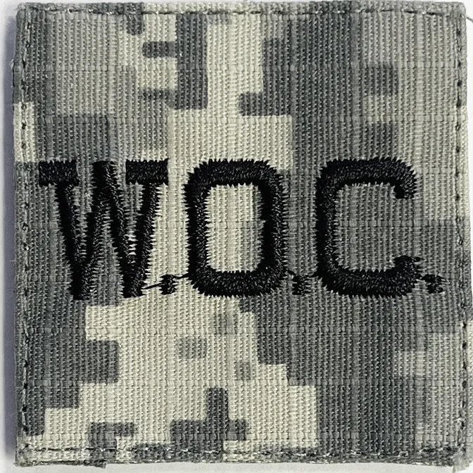 Army Rank Patch - Digital UCP on Velcro