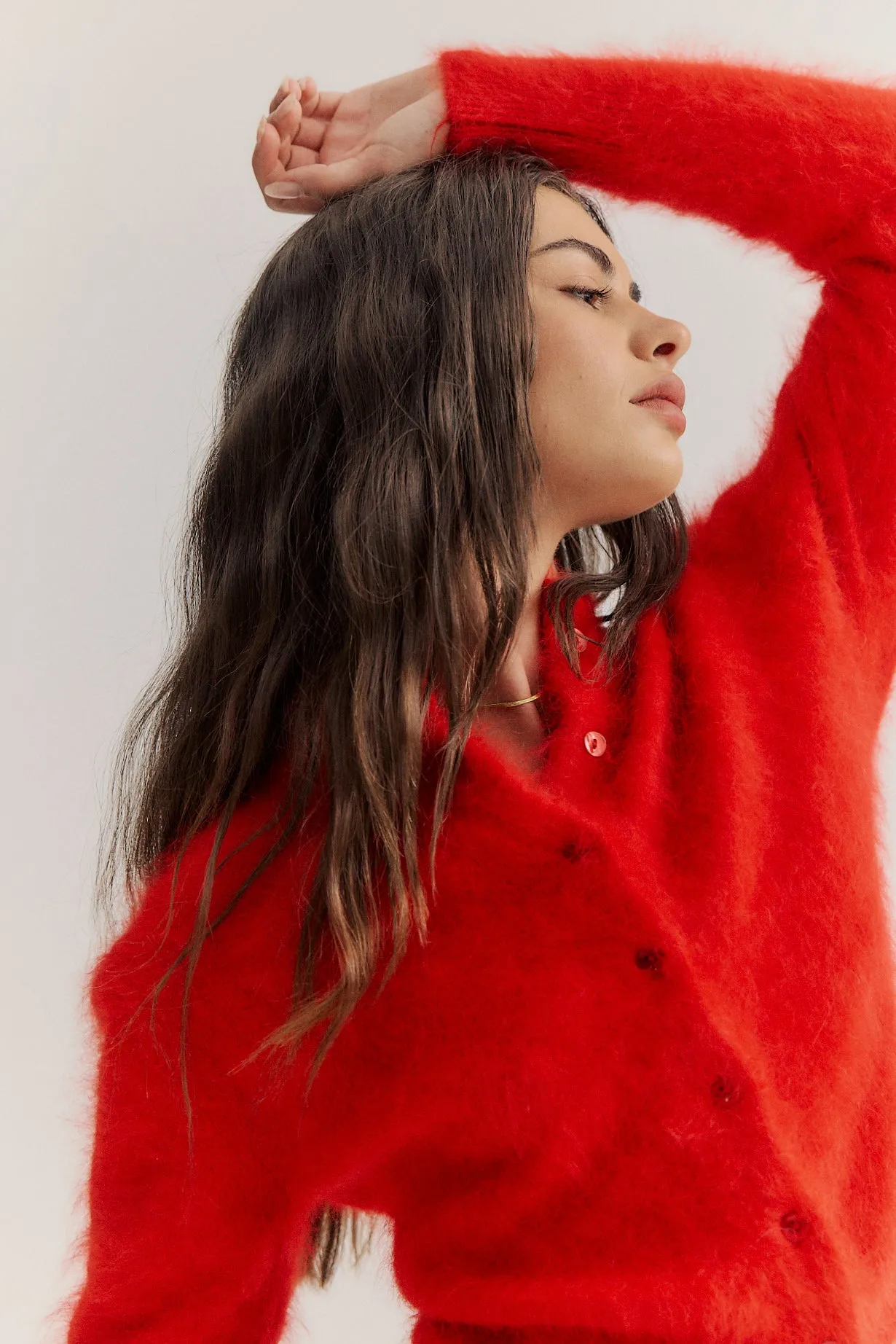 Bella Cardigan - Flame
