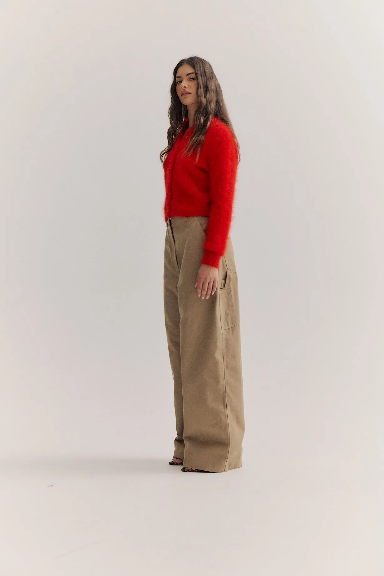 Bella Cardigan - Flame