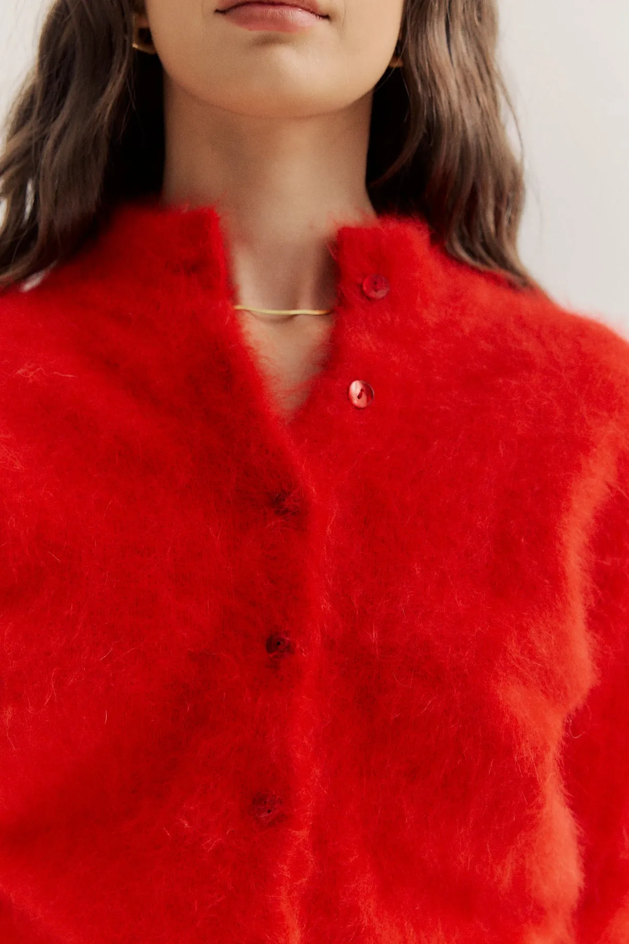 Bella Cardigan - Flame