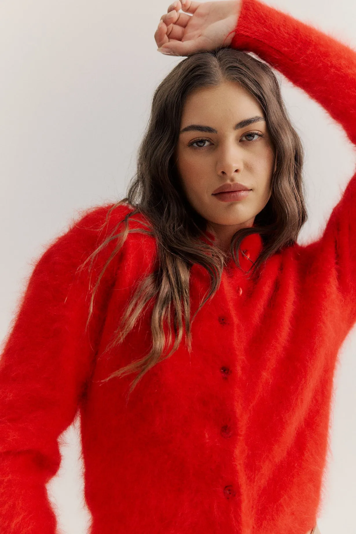 Bella Cardigan - Flame
