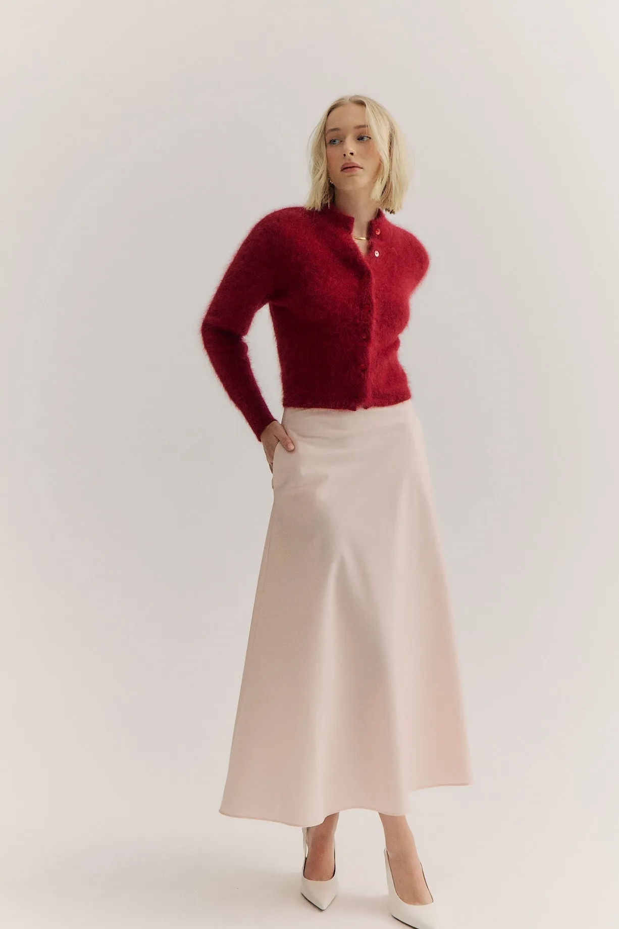 Bella Cardigan - Merlot