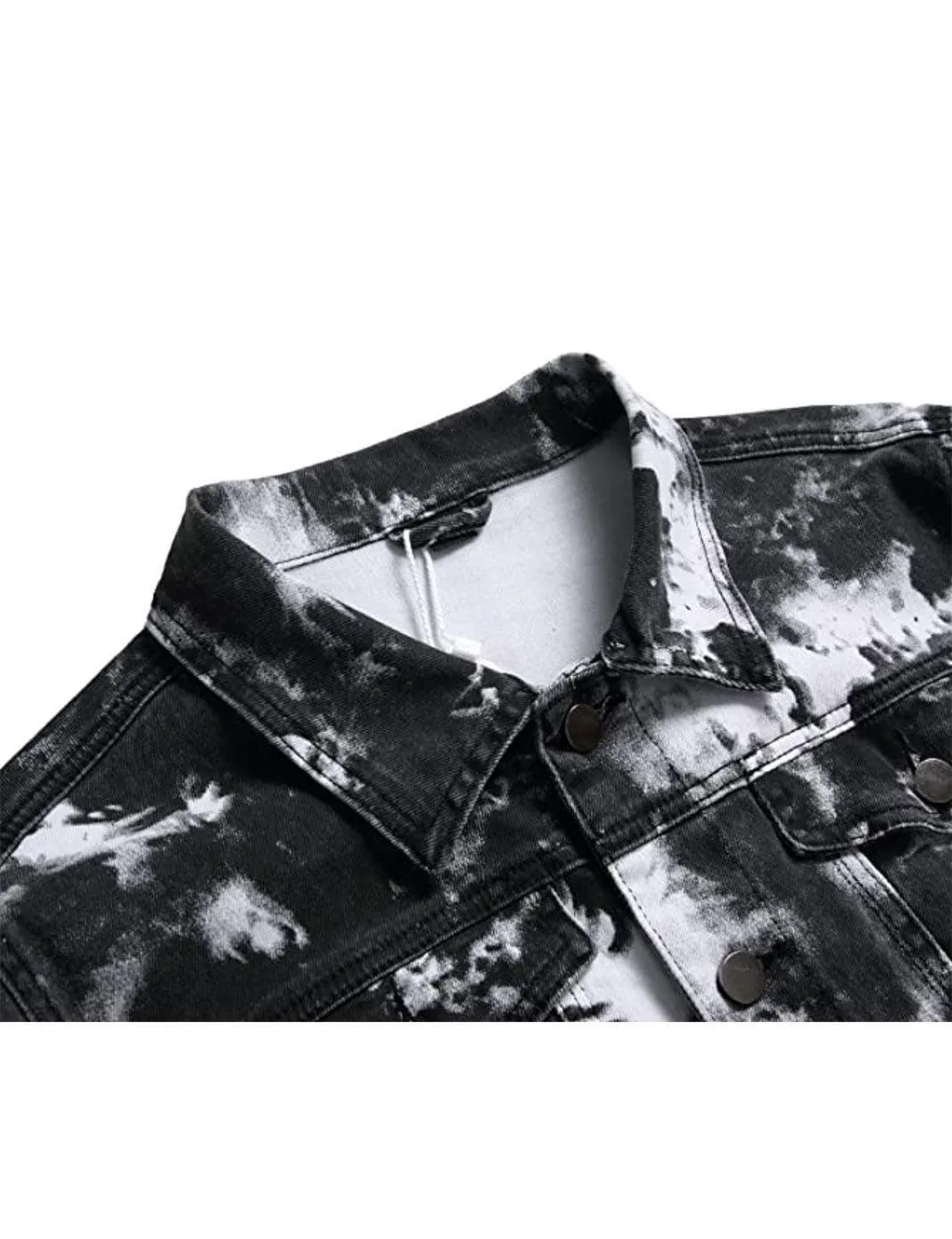 Blank Dark Night Black Denim Jacket