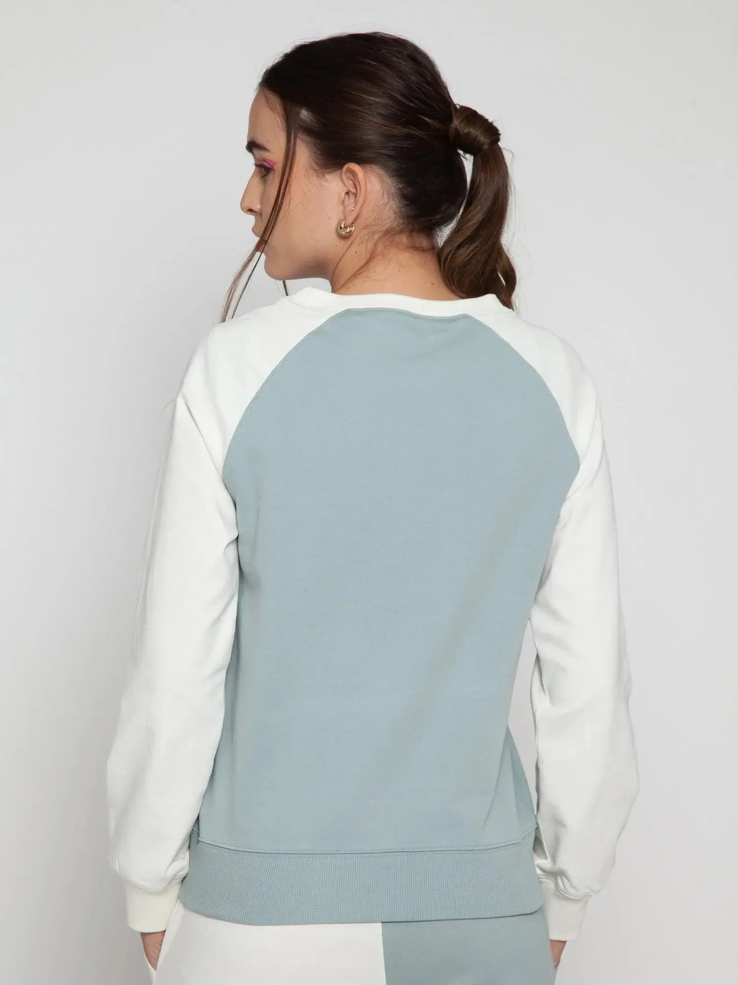 Blue   Cream Split Set