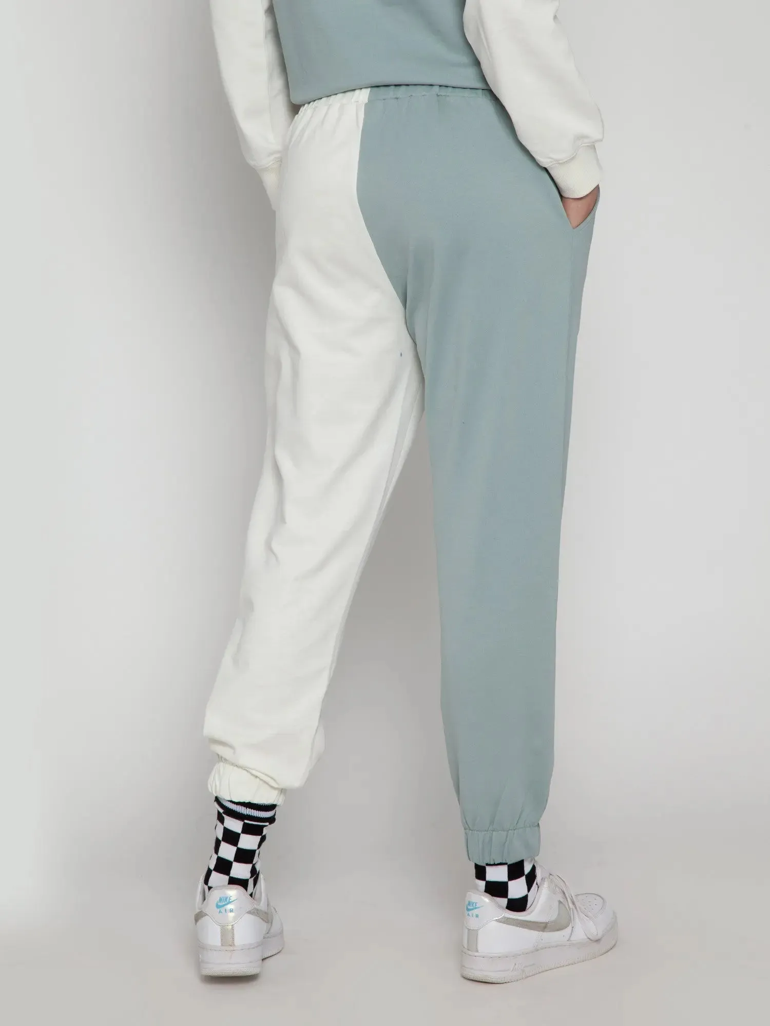 Blue   Cream Split Set
