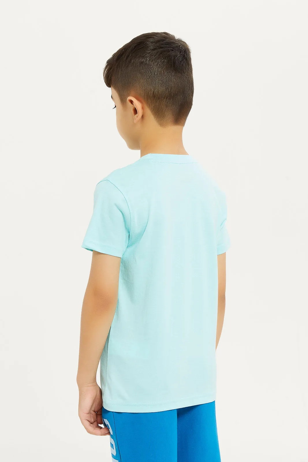 Boys Blue Sonic Graphic T-Shirt