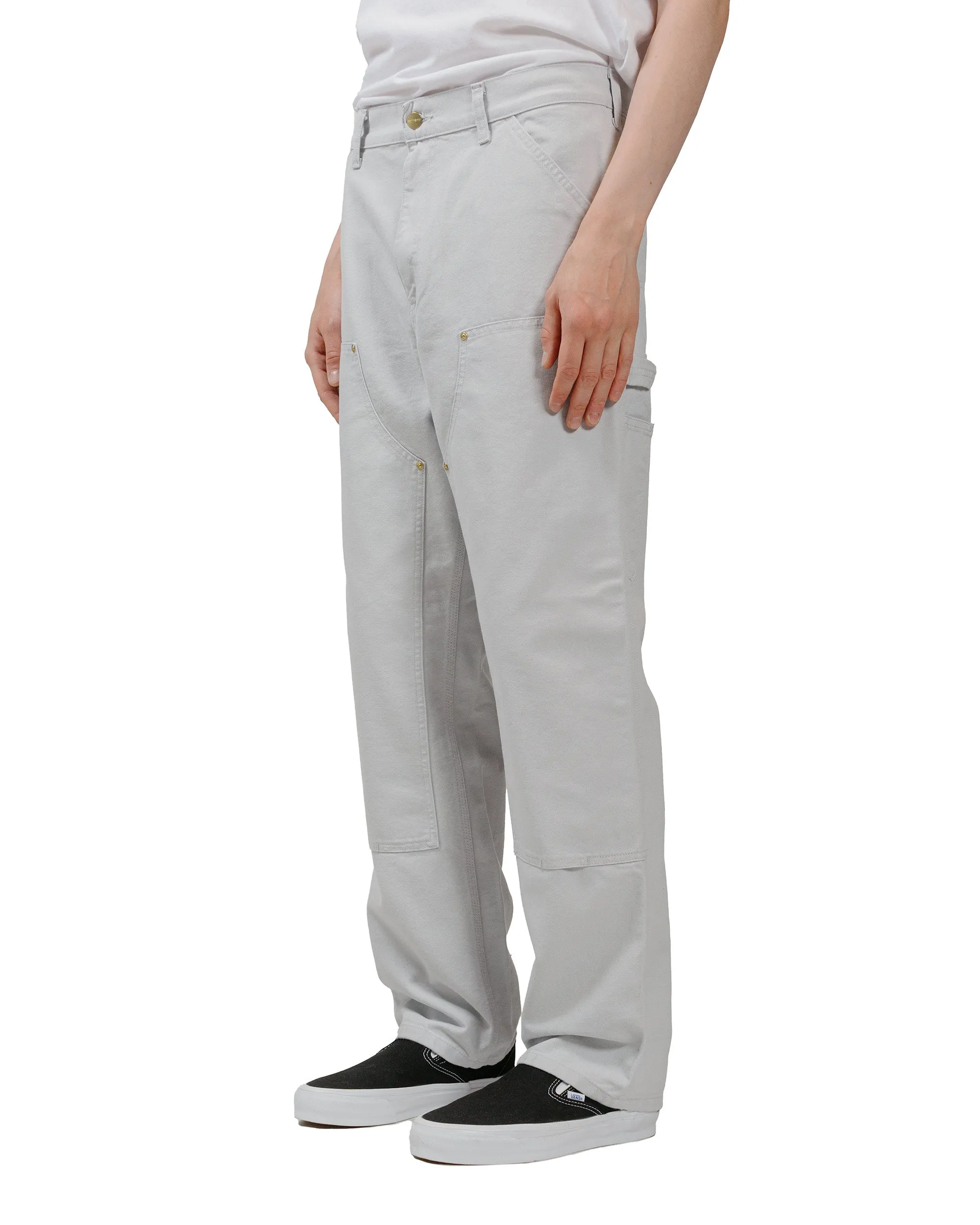 Carhartt W.I.P. Double Knee Pant Canvas Basalt Rinsed