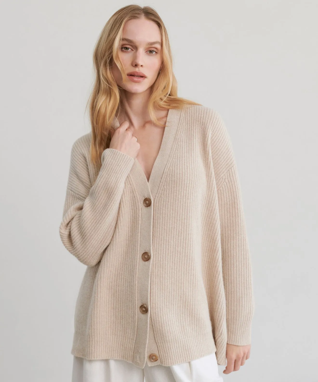 Cashmere Cocoon Cardigan
