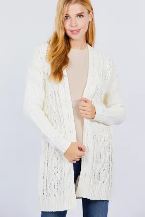 Chenille Sweater Cardigan