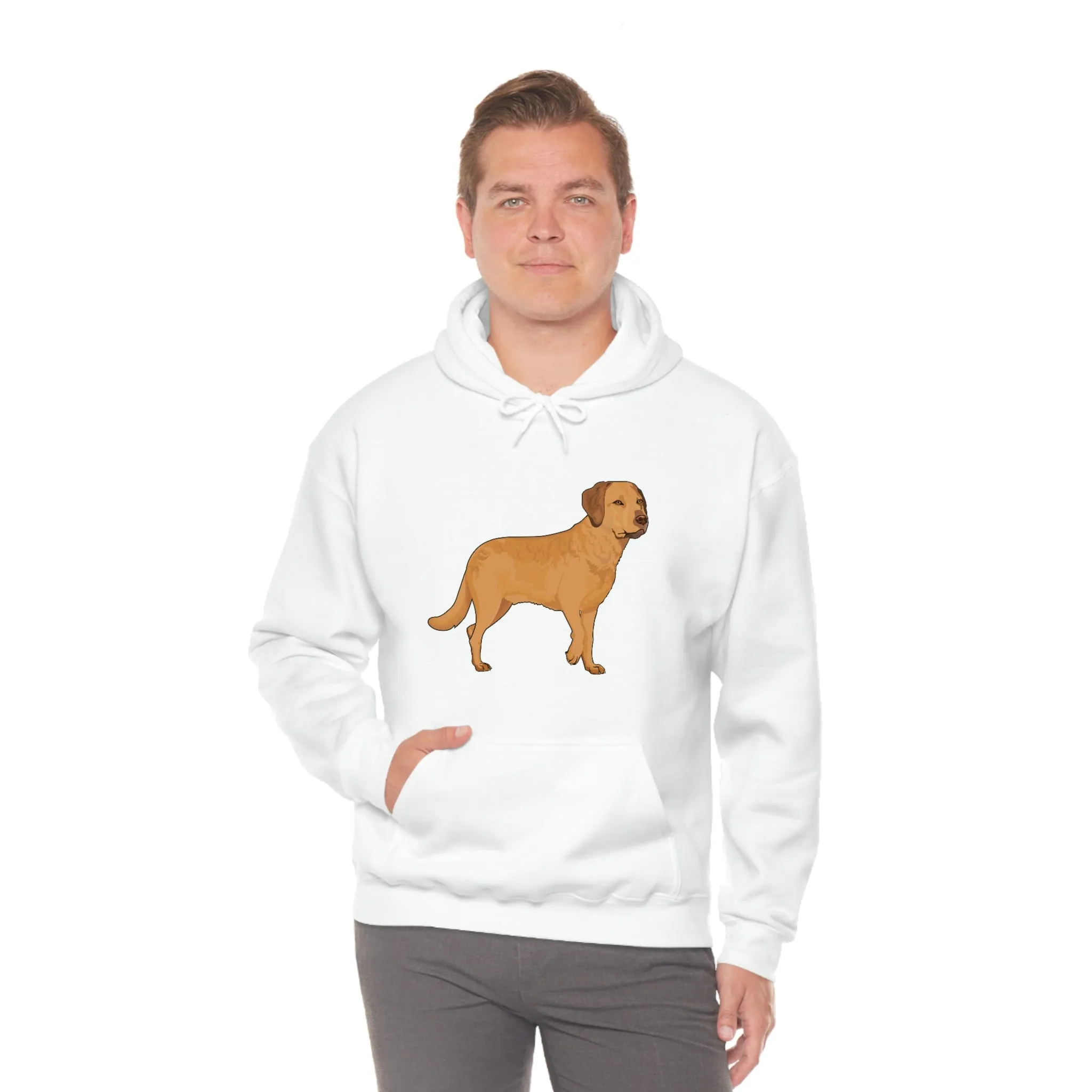 Chesapeake Bay Retriever Unisex Heavy Blend Hooded Sweatshirt, S - 5XL, 12 Colors, Cotton/Polyester, FREE Shipping, Made in Usa!!