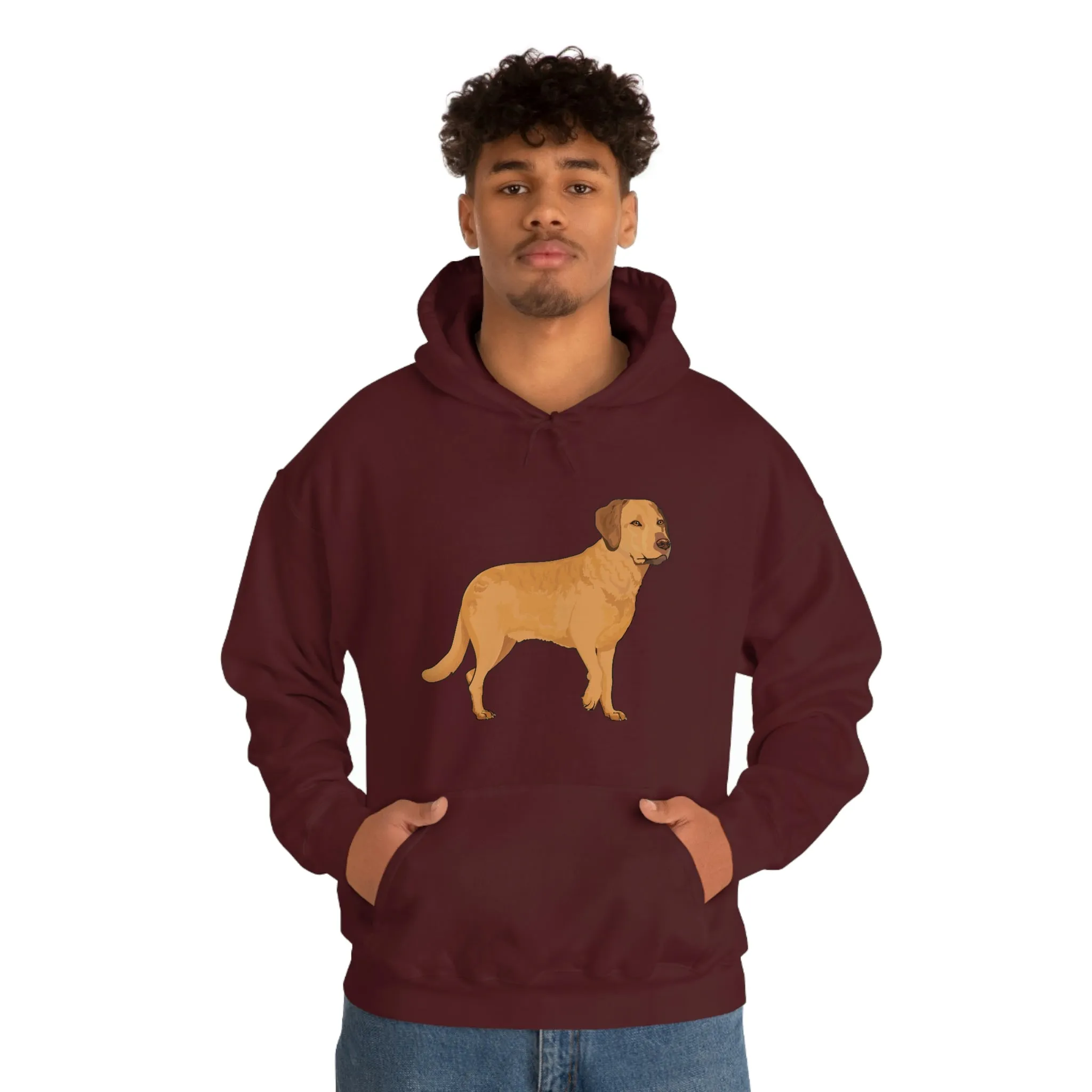 Chesapeake Bay Retriever Unisex Heavy Blend Hooded Sweatshirt, S - 5XL, 12 Colors, Cotton/Polyester, FREE Shipping, Made in Usa!!