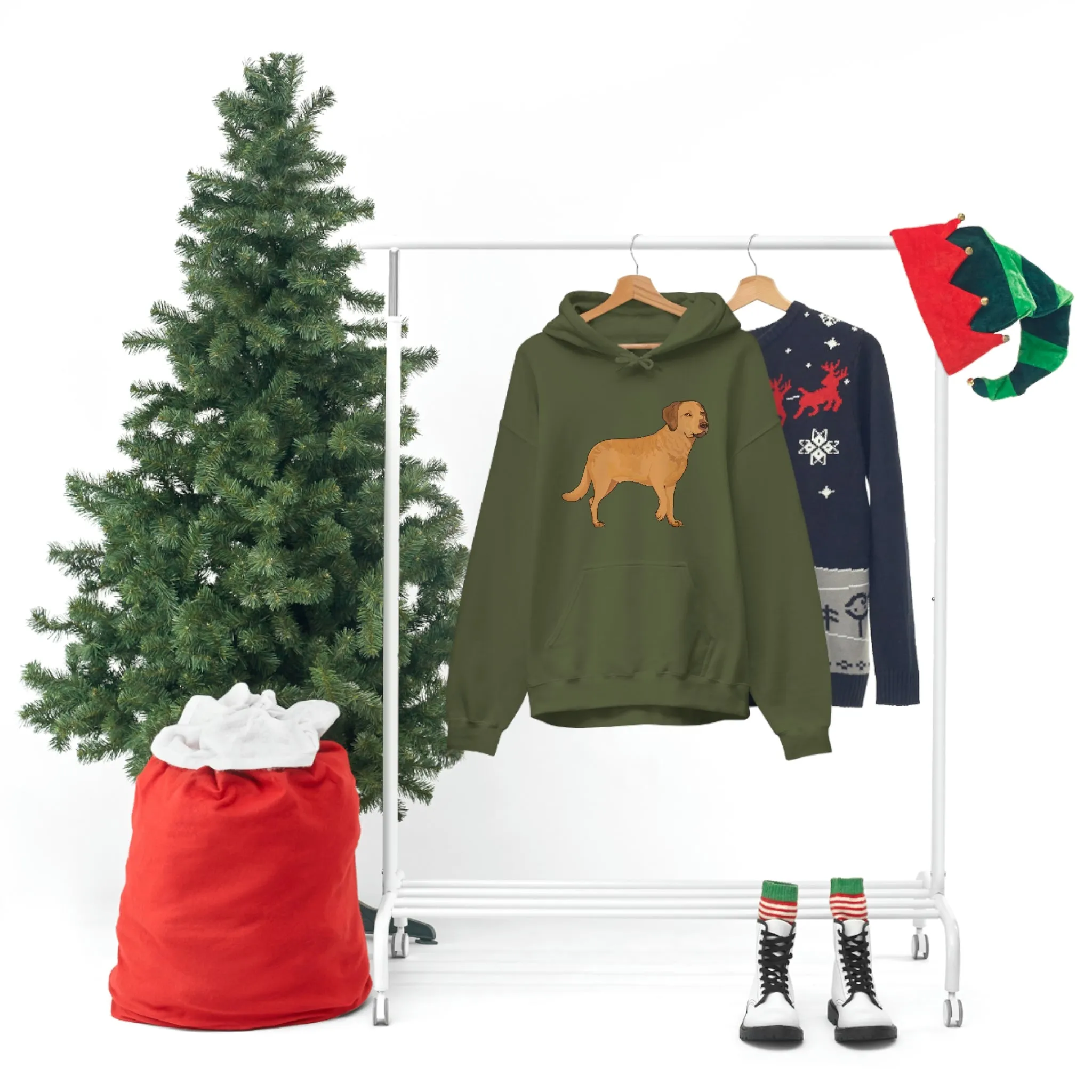 Chesapeake Bay Retriever Unisex Heavy Blend Hooded Sweatshirt, S - 5XL, 12 Colors, Cotton/Polyester, FREE Shipping, Made in Usa!!
