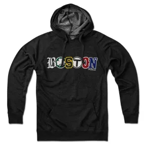 Chowdaheadz - Boston Townie Pride Hoodie: M / Charcoal