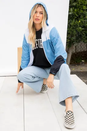 Color Block Windbreaker
