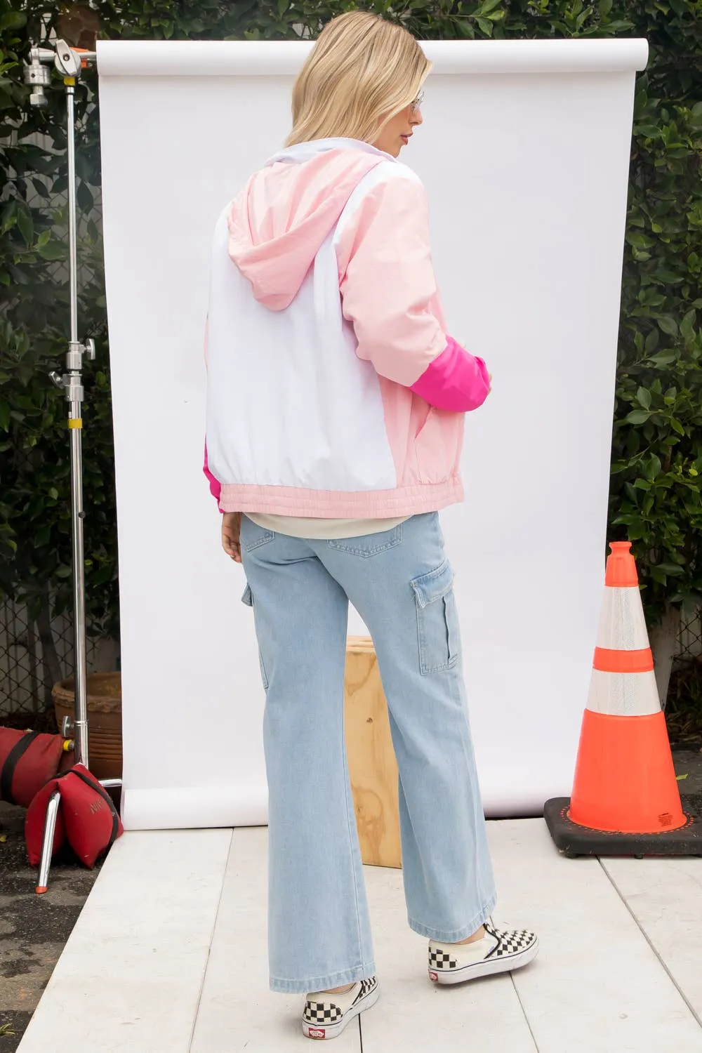Color Block Windbreaker