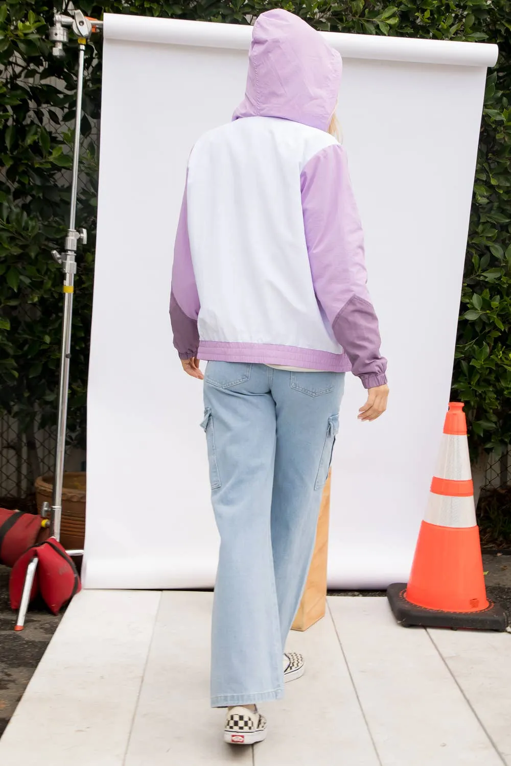 Color Block Windbreaker