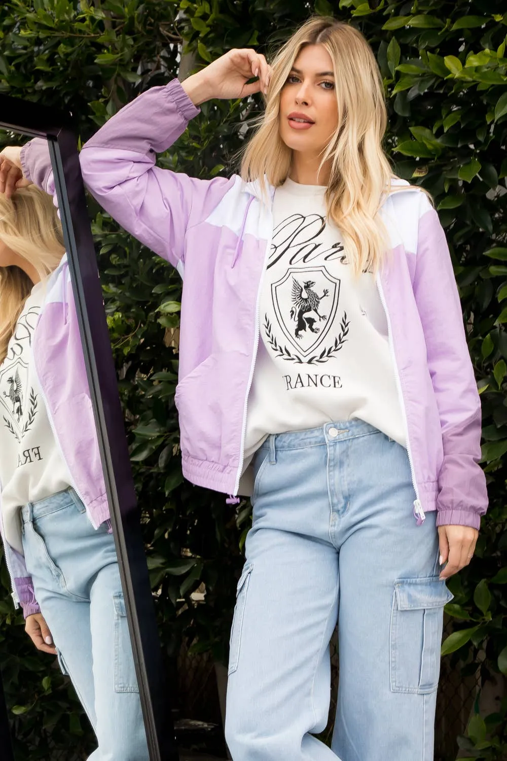 Color Block Windbreaker