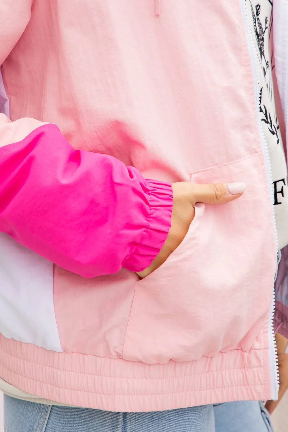 Color Block Windbreaker