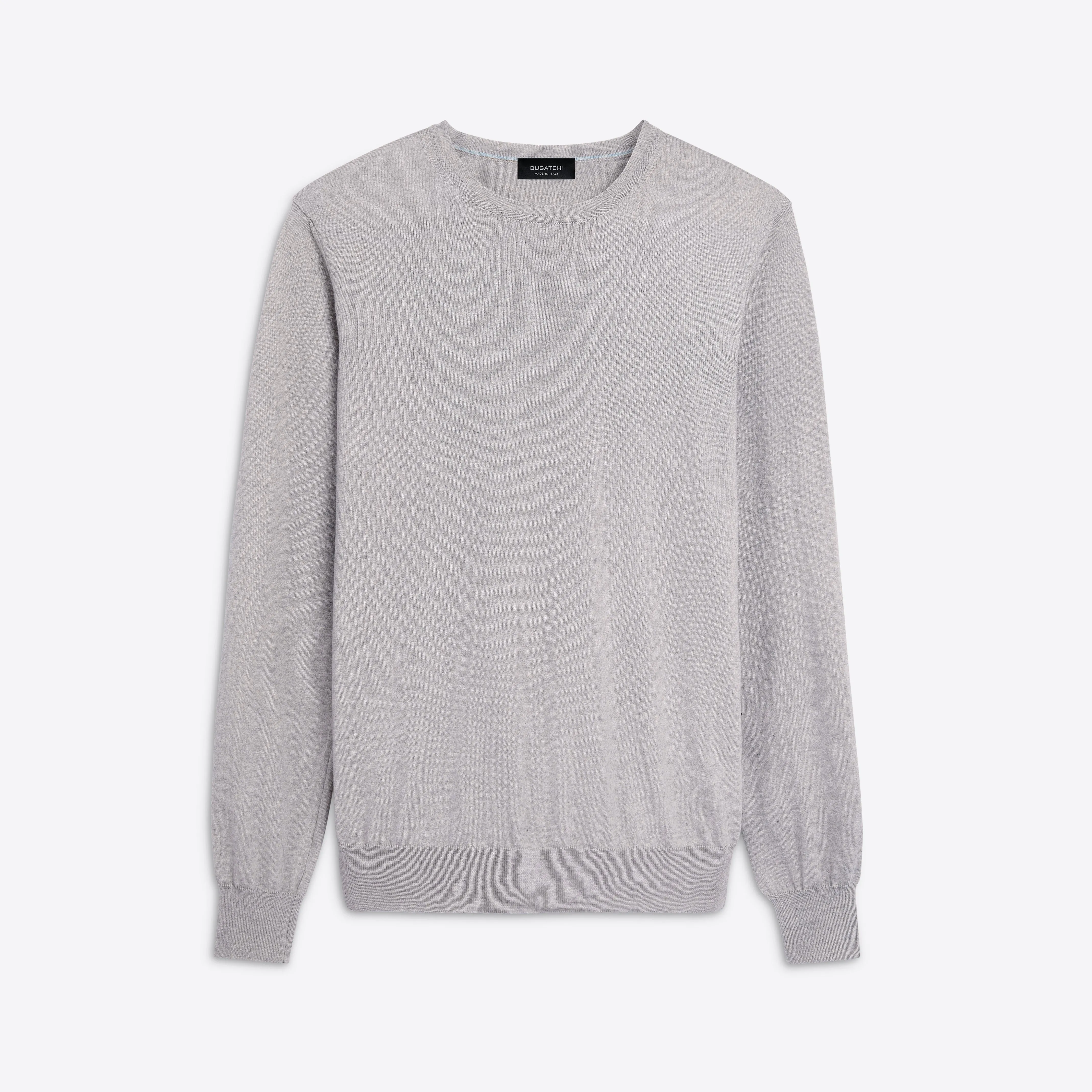 Crew Neck Melange Sweater