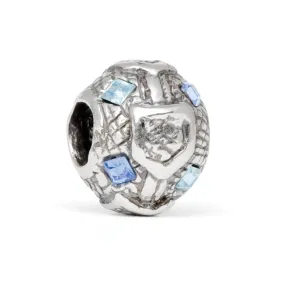 Denim, Silver with Crystals