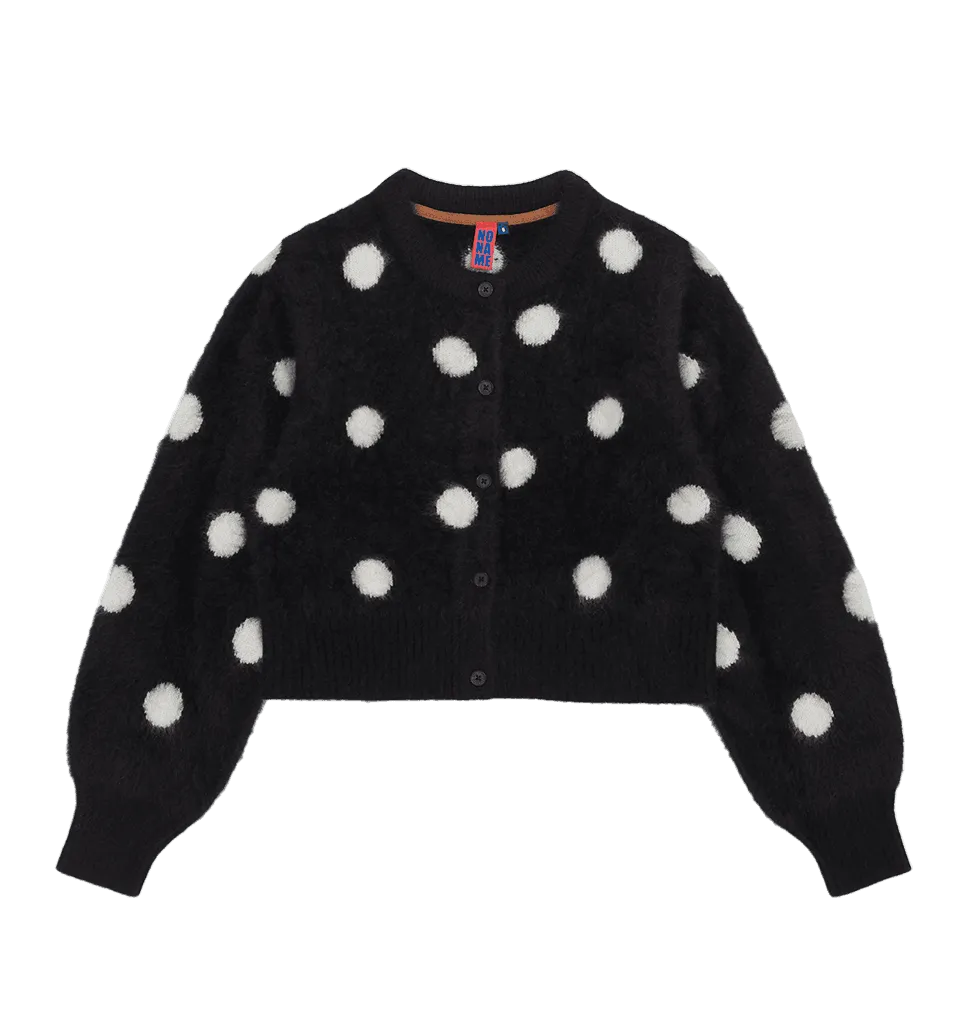 dotty mini cardigan