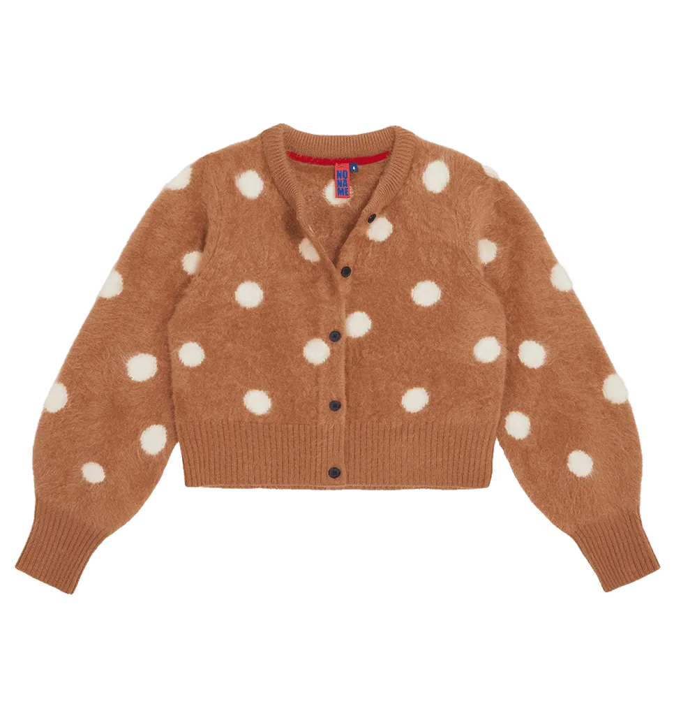 dotty mini cardigan