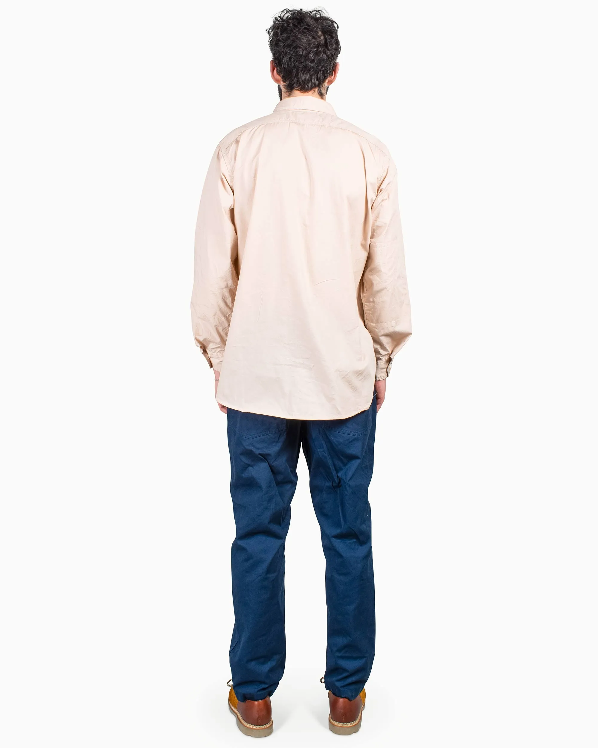 Engineered Garments Work Shirt Pink Superfine Poplin
