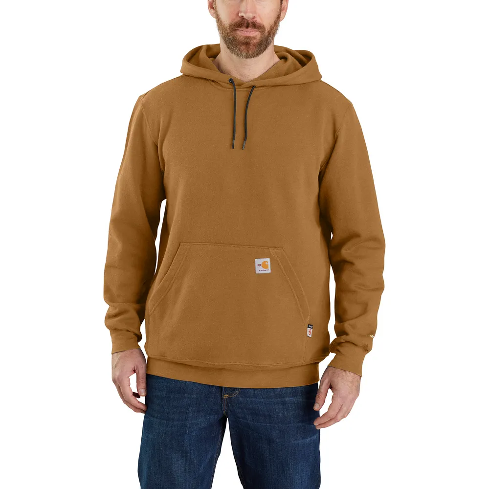 Flame Resistant Force Loose Fit Midweight Sweatshirt - BRN-Carhartt Brown | Carhartt 104983