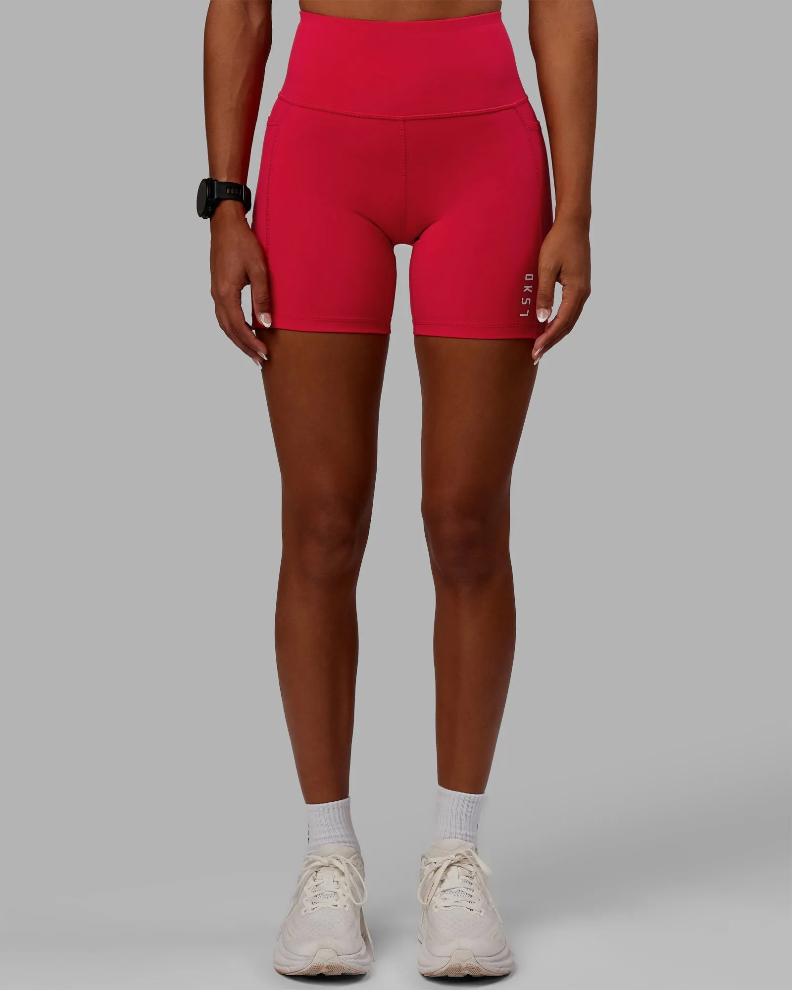 Flux Mid-Length Shorts - Scarlet