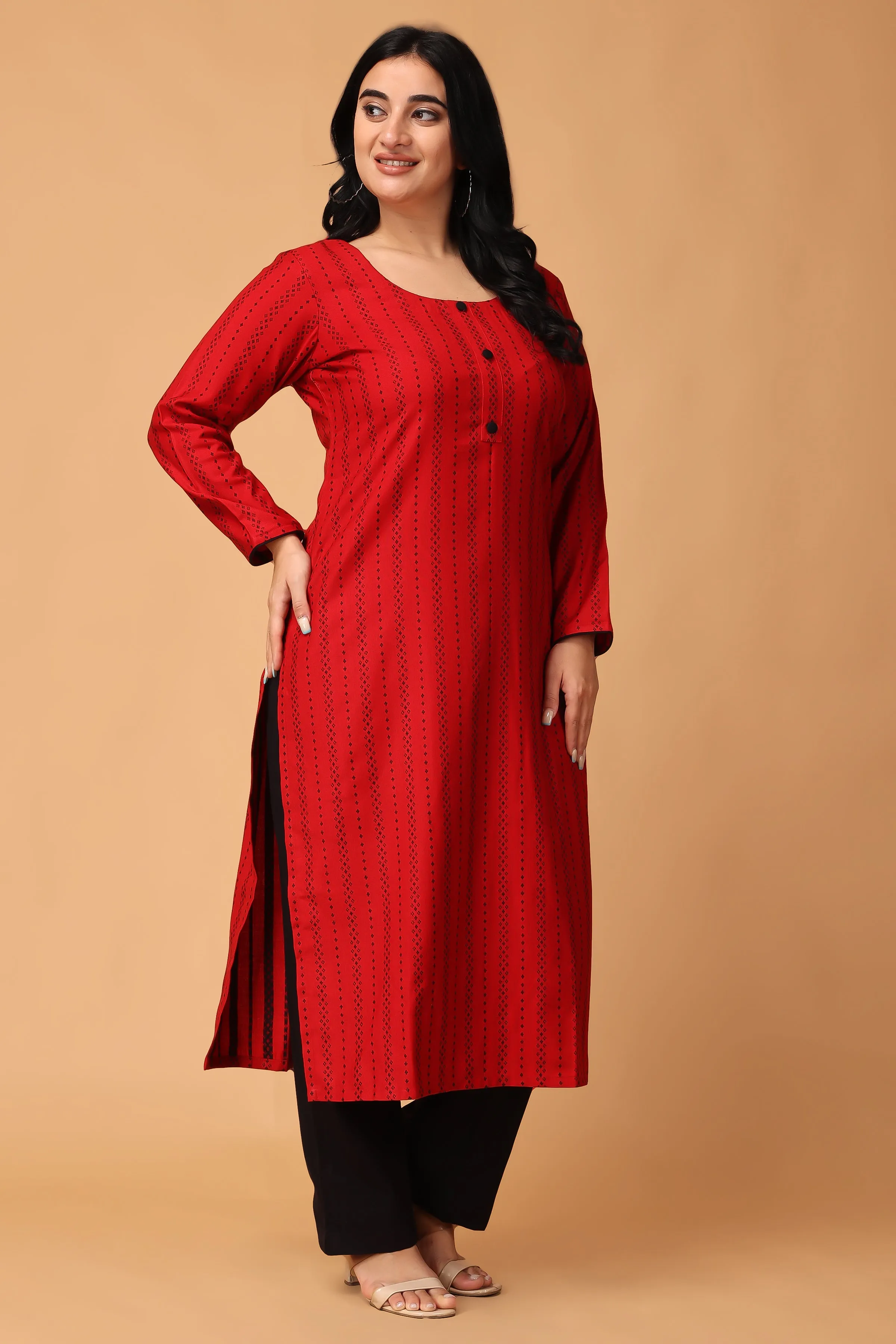 Forever Radiant Woollen Kurta Set