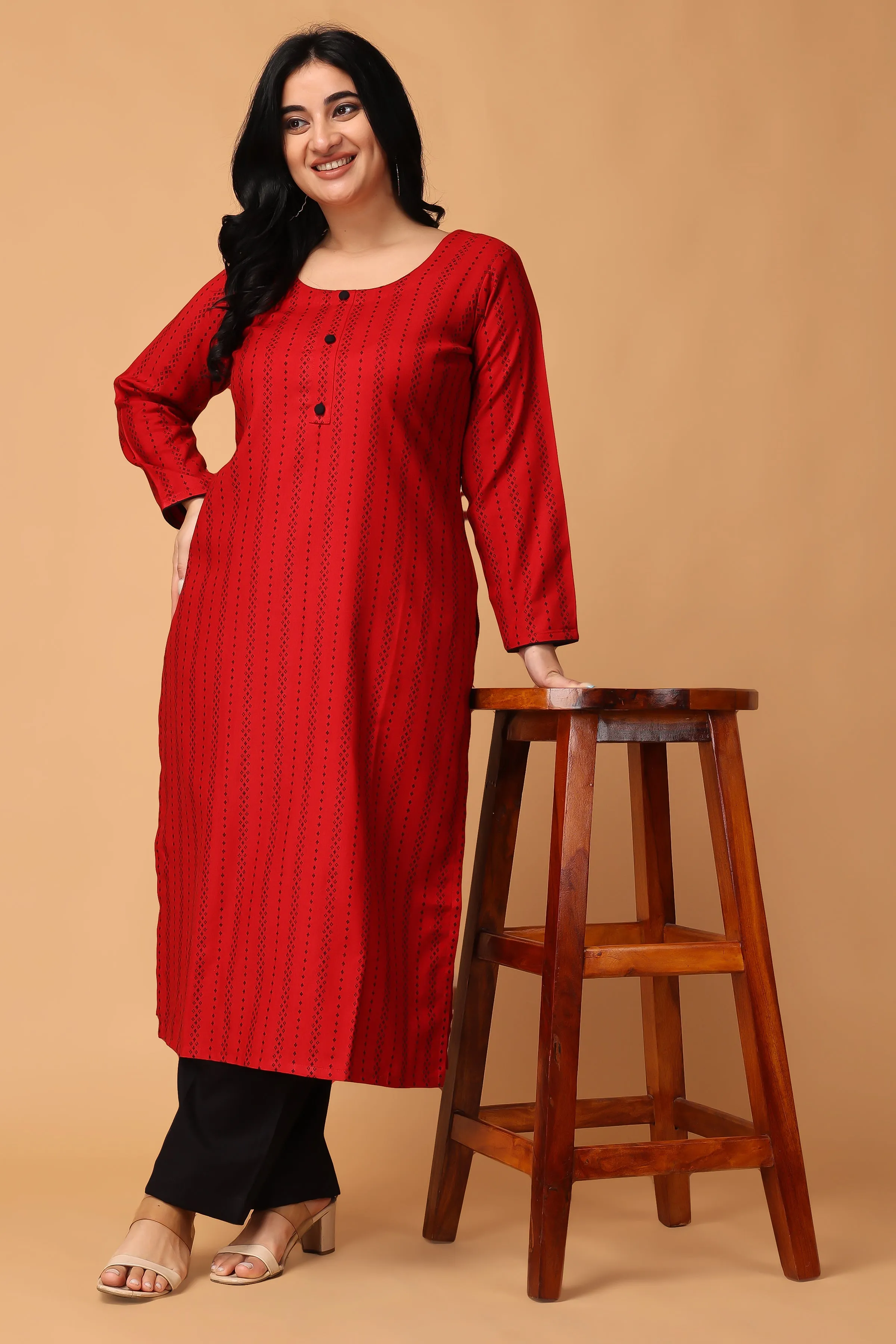 Forever Radiant Woollen Kurta Set