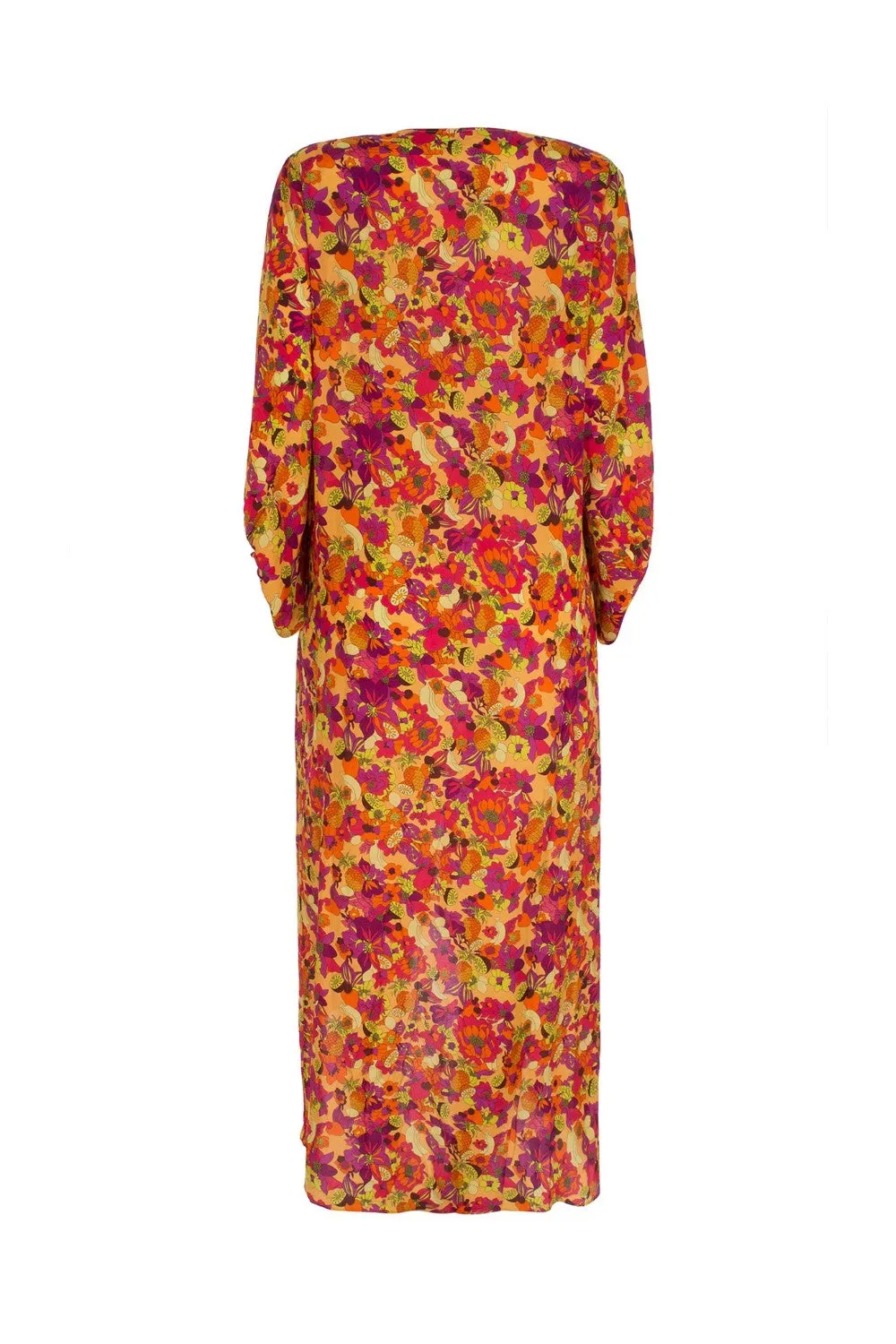 Fruits Print Long Robe