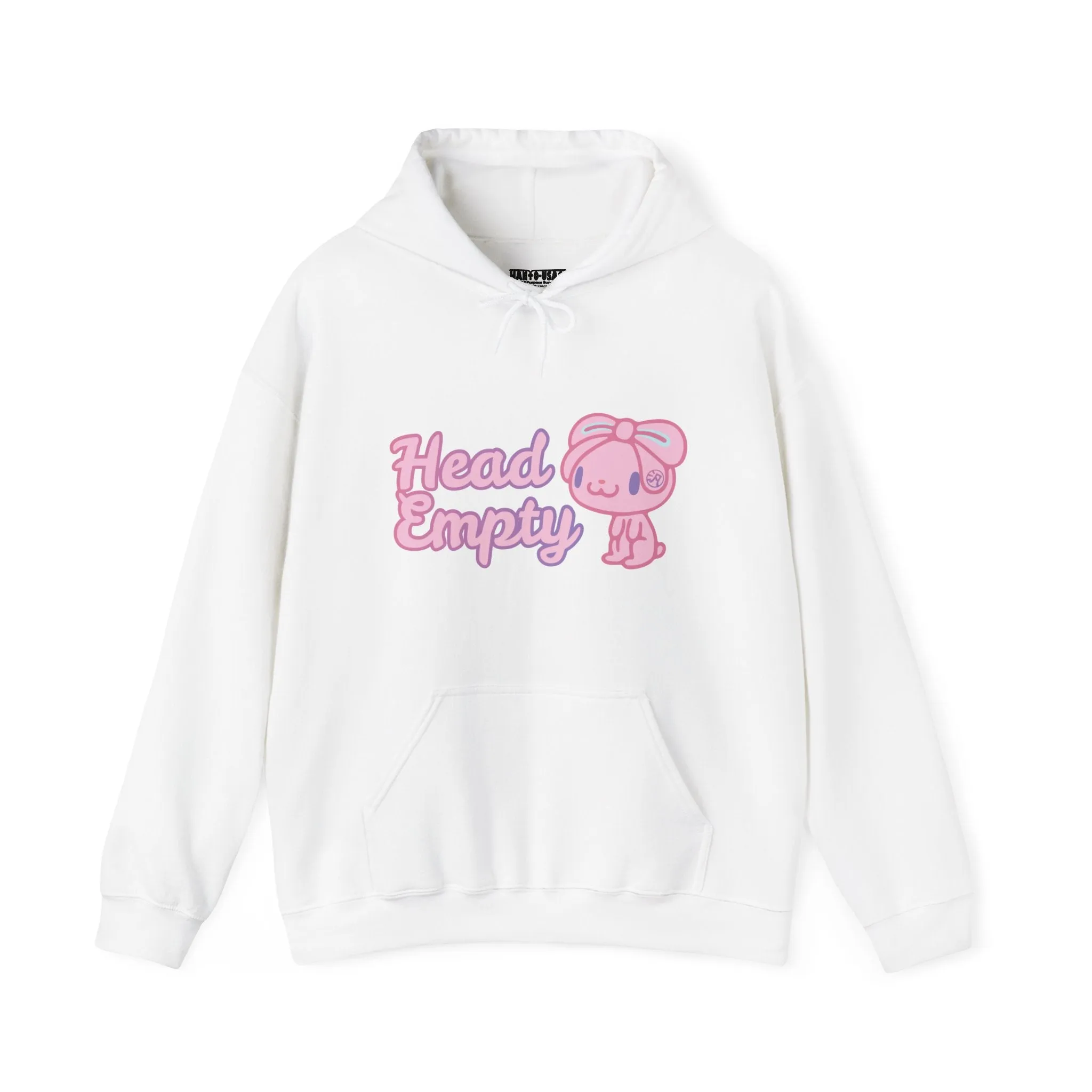 Head Empty All Purpose Bunny Unisex Hooded Sweatshirt