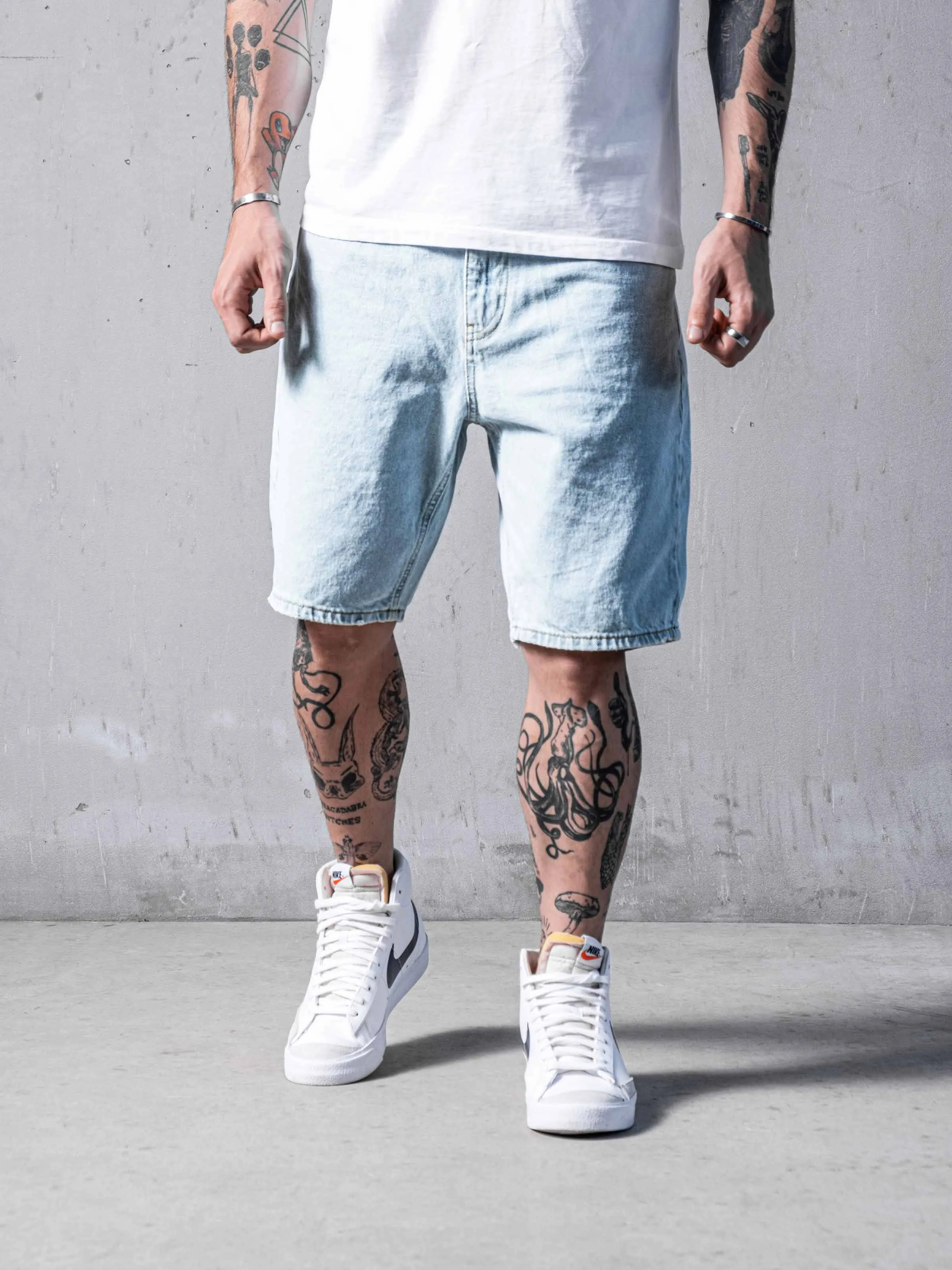 Ice Blue Shorts