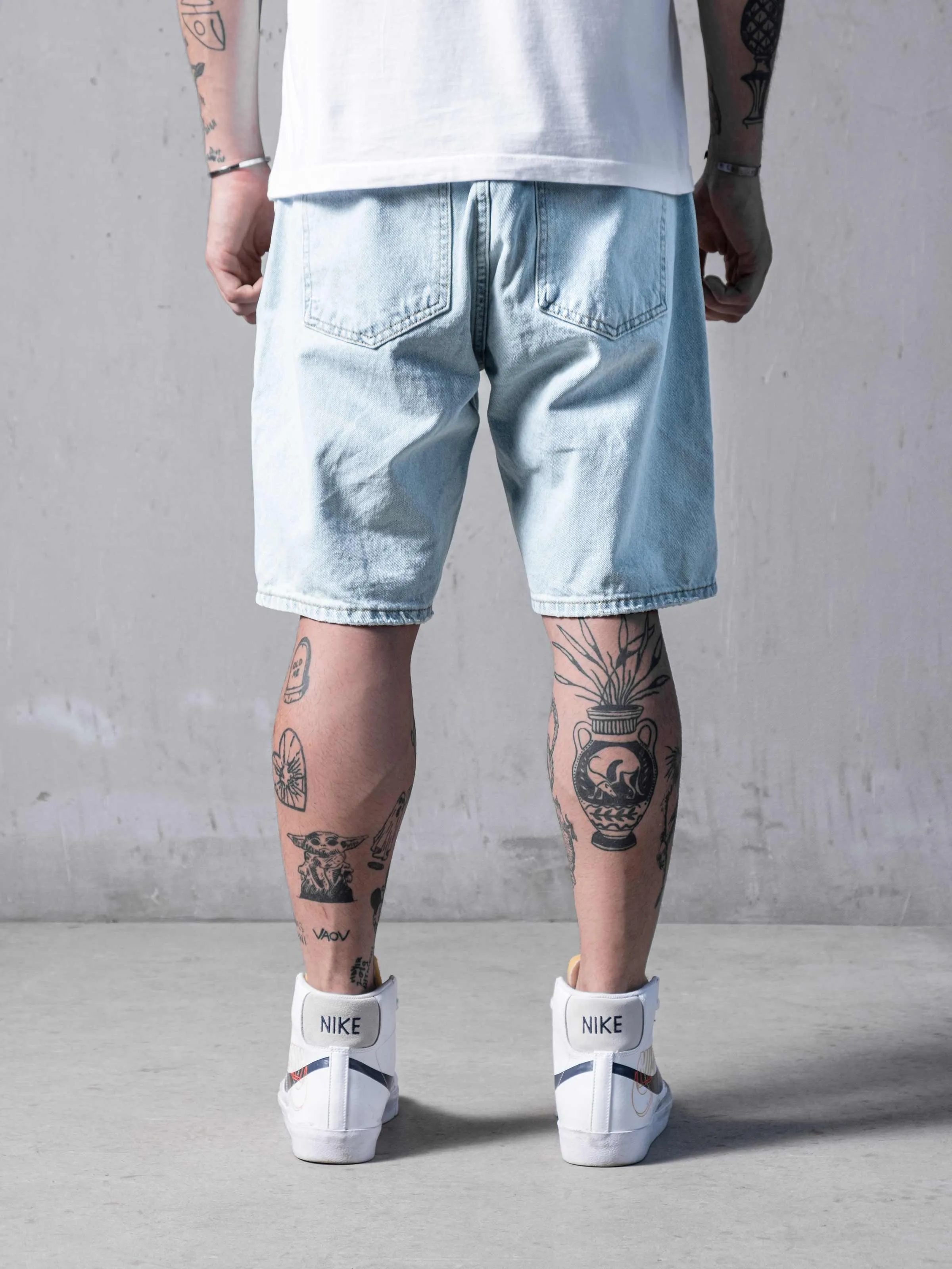 Ice Blue Shorts