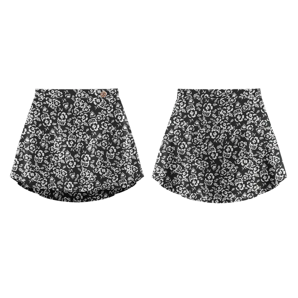 Ladies Patterned Skirt Chanelle Blossom