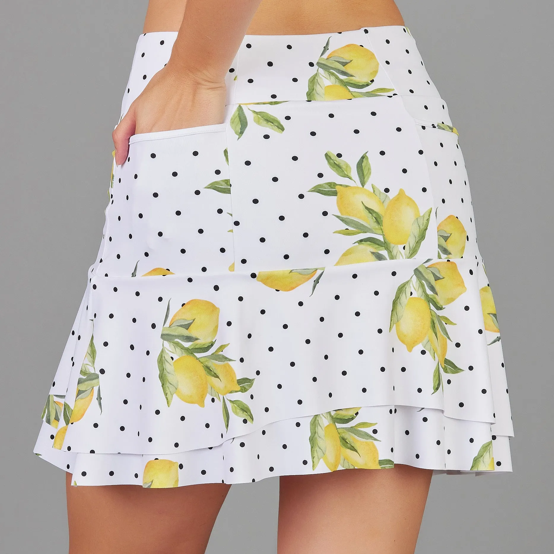 Lemons Long Skort (print)
